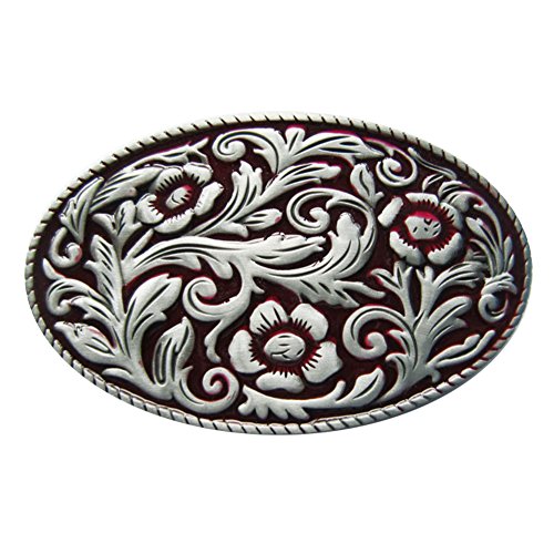 Urban Backwoods Floral V Gürtelschnalle für Wechselgürtel Buckle von Urban Backwoods