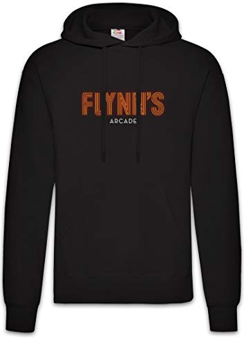 Urban Backwoods Flynn`S Arcade Hoodie Kapuzenpullover Sweatshirt Schwarz Größe L von Urban Backwoods