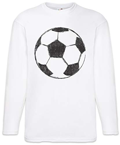 Urban Backwoods Football I Herren Langarm T-Shirt Weiß Größe L von Urban Backwoods