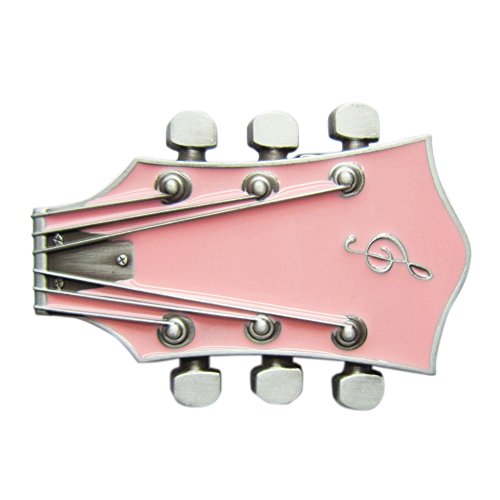 Urban Backwoods Guitar Head VI Gürtelschnalle für Wechselgürtel Buckle von Urban Backwoods