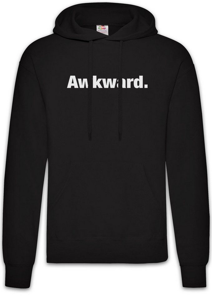 Urban Backwoods Hoodie Awkward Herren Hoodie Pessimismus Nihilist Skeptiker Sozialphobie (1-tlg) Phobie Misanthrop Slogan Spruch von Urban Backwoods