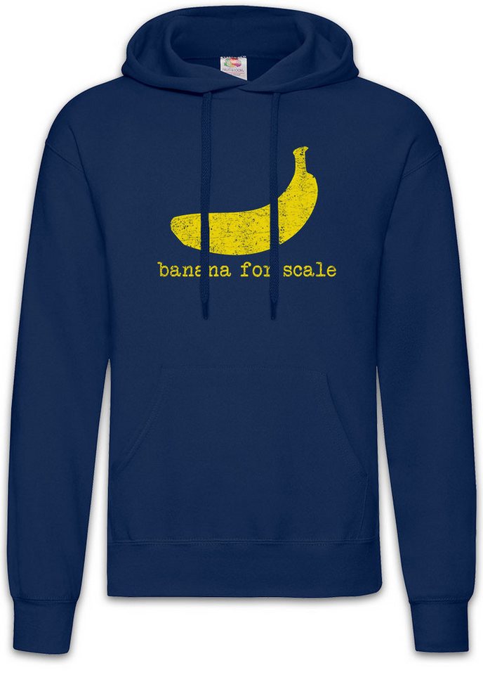 Urban Backwoods Hoodie Banana For Scale Herren Hoodie Sale Banane Geek Nerd Fun Karneval (1-tlg) Fasching Obsthändler Informatiker Informatik von Urban Backwoods