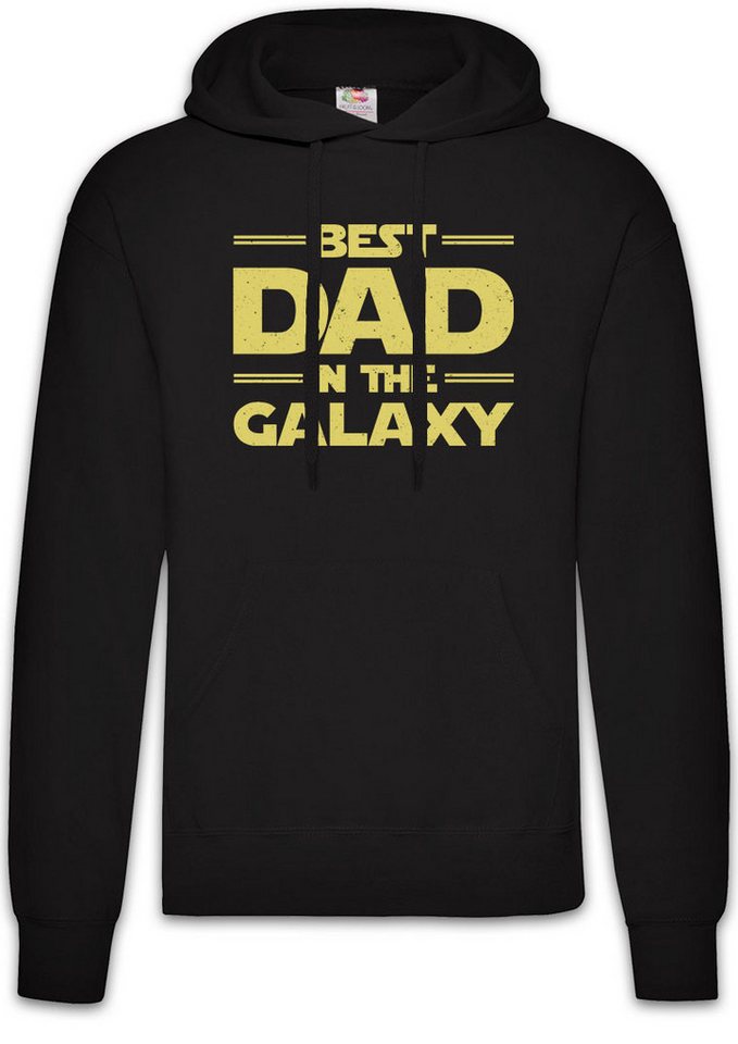 Urban Backwoods Hoodie Best Dad In The Galaxy Herren Hoodie Star Bester Papa Father Sohn Papa (1-tlg) Daddy Wars Vatertag von Urban Backwoods