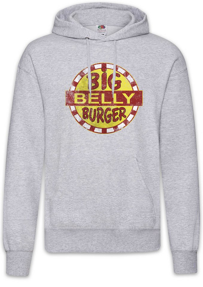 Urban Backwoods Hoodie Big Belly Burger Herren Hoodie Logo Company Fast Food Restaurant Chain (1-tlg) Comics Comic Flash Batman von Urban Backwoods