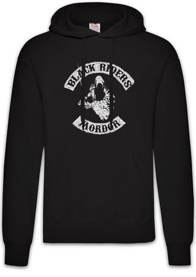 Urban Backwoods Hoodie Black Riders MC Herren Hoodie Lord of Herr der Gondor the Rings Ringe (1-tlg) Sauron Symbol Sign Mittelerde von Urban Backwoods
