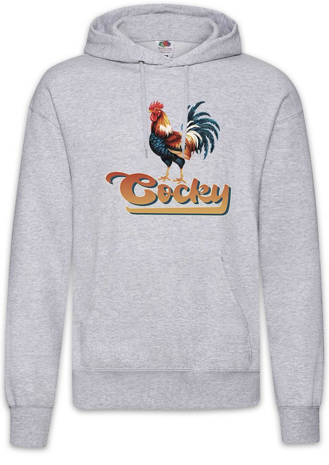 Urban Backwoods Hoodie Cocky III Herren Hoodie Hahn Cock Rooster Stolz Man Arrogant Swagger (1-tlg) Confident Bold Fearless Alpha von Urban Backwoods