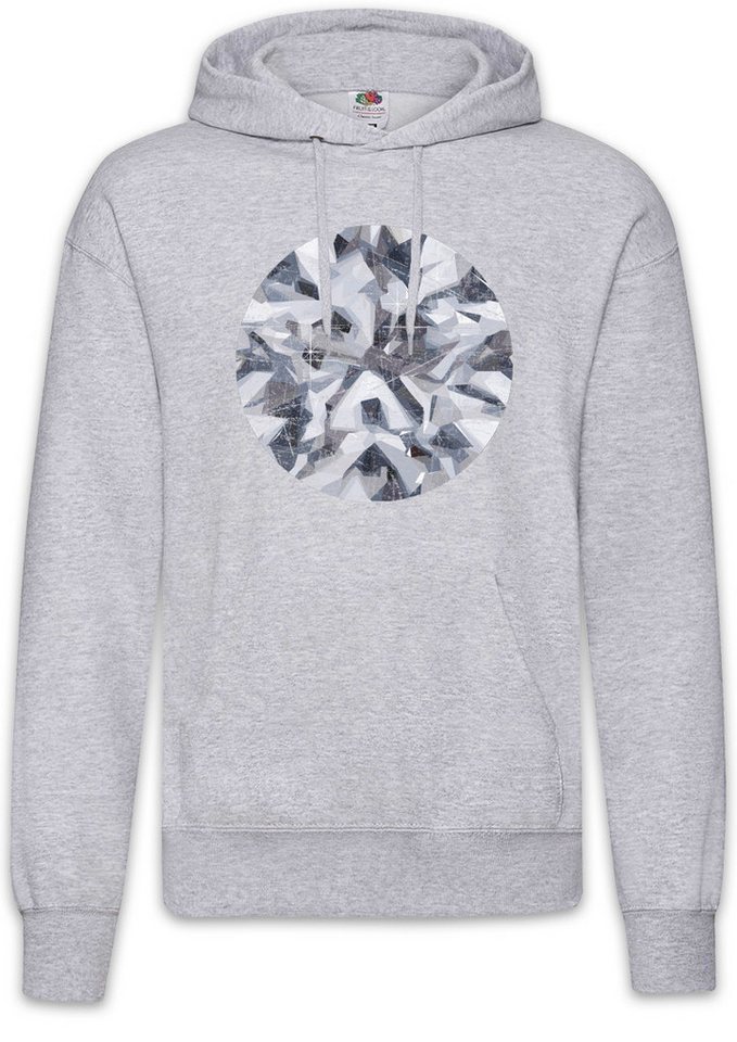 Urban Backwoods Hoodie Diamond V Herren Hoodie Diamant Rap Hip Hop Pin Up Rockabella Tattoo (1-tlg) Rich Gangster Rockabilly Pin-Up von Urban Backwoods