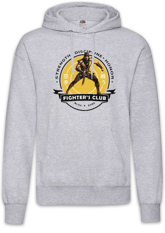 Urban Backwoods Hoodie Fighter's Club Ninja II Herren Hoodie Gamer Mortal MK Kung Scorpion Fu (1-tlg) Kombat Game Gaming Beat von Urban Backwoods