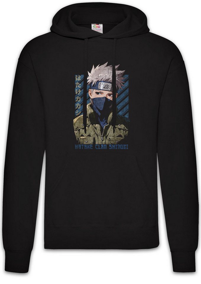 Urban Backwoods Hoodie Hatake Clan Herren Hoodie Shinobi System Anime Naruto Dattebayo Sakura (1-tlg) Kakashi Haruno Anime Sasuke von Urban Backwoods