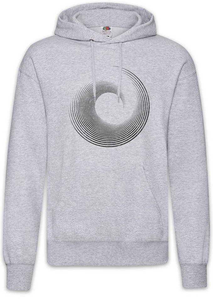 Urban Backwoods Hoodie Hypno Circle II Herren Hoodie Kreis Magic Kreisel Spirale Hypnose (1-tlg) Hypnotiseur Maze Labyrinth Esoterik von Urban Backwoods