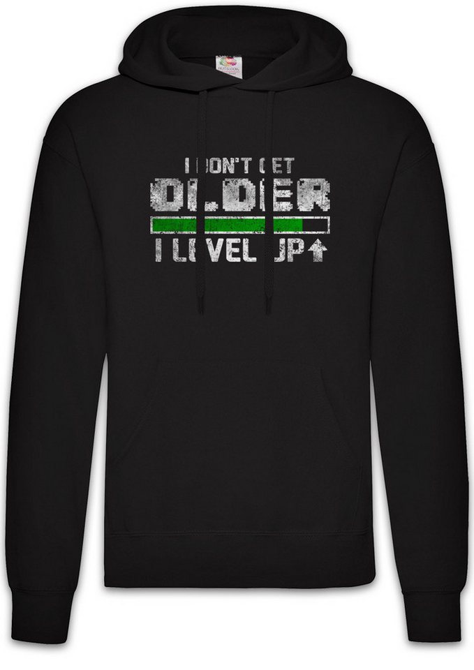 Urban Backwoods Hoodie I Don't Get Older I Level Up Herren Hoodie Lvl Gamer Gaming Video PC (1-tlg) Admin RPG Roleplay Nerd von Urban Backwoods