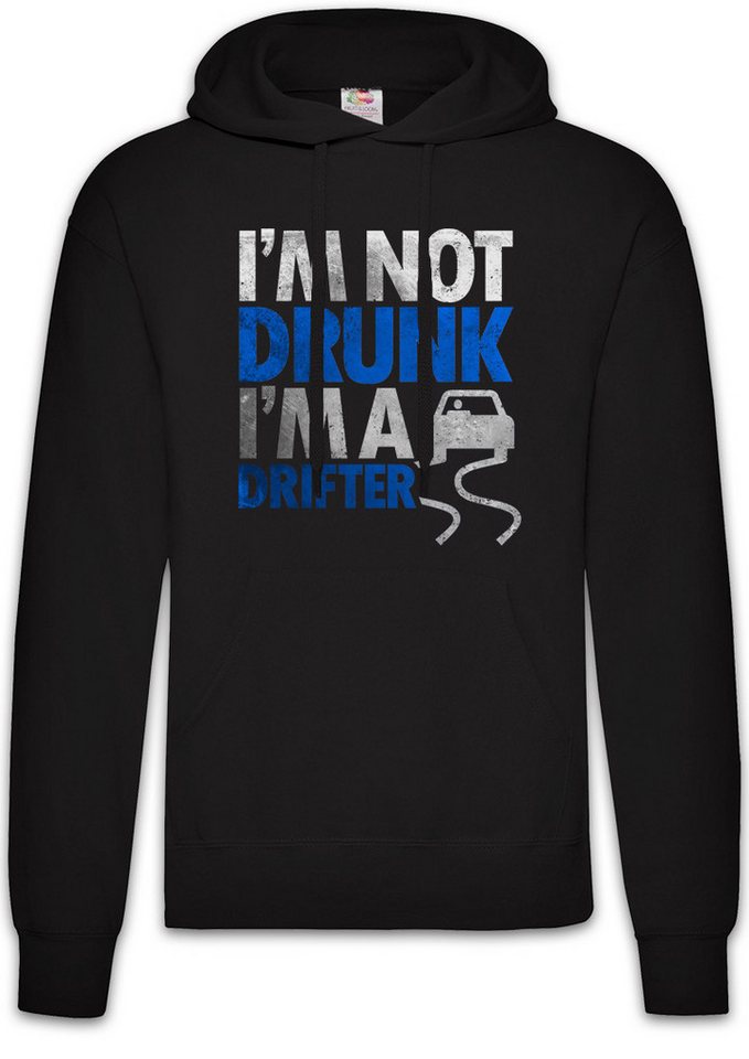 Urban Backwoods Hoodie I'm Not Drunk I'm A Drifter Herren Hoodie Boose Hangover Barfly Party (1-tlg) University Beer Whiskey Scotch von Urban Backwoods