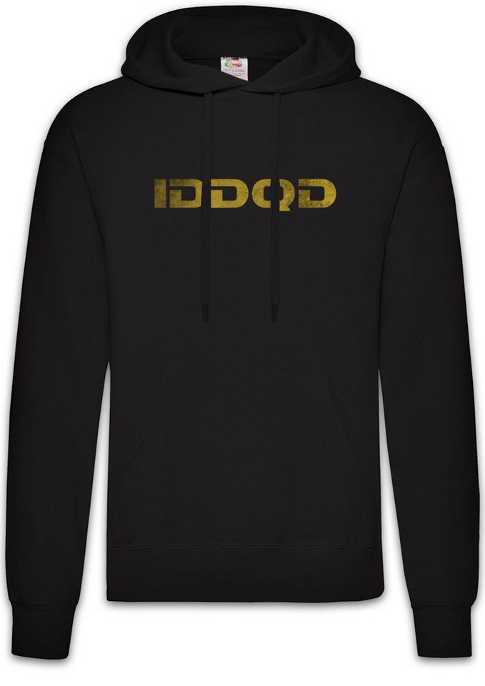 Urban Backwoods Hoodie IDDQD Herren Hoodie Fun Nerd Geek Sysadmin Coder Analyst IT Cheat (1-tlg) Gamer Gaming Games PC von Urban Backwoods