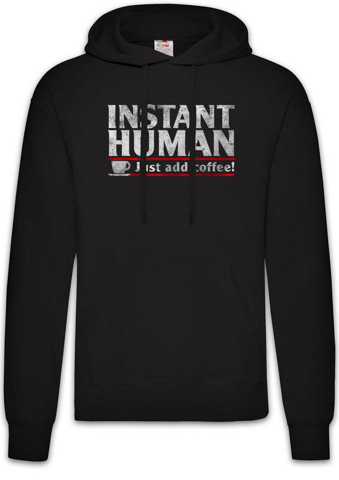 Urban Backwoods Hoodie Instant Human Herren Hoodie Caffeine Kaffee Koffein Kaffee Coffee (1-tlg) Teacher Lehrer Chemie Ingenieur von Urban Backwoods