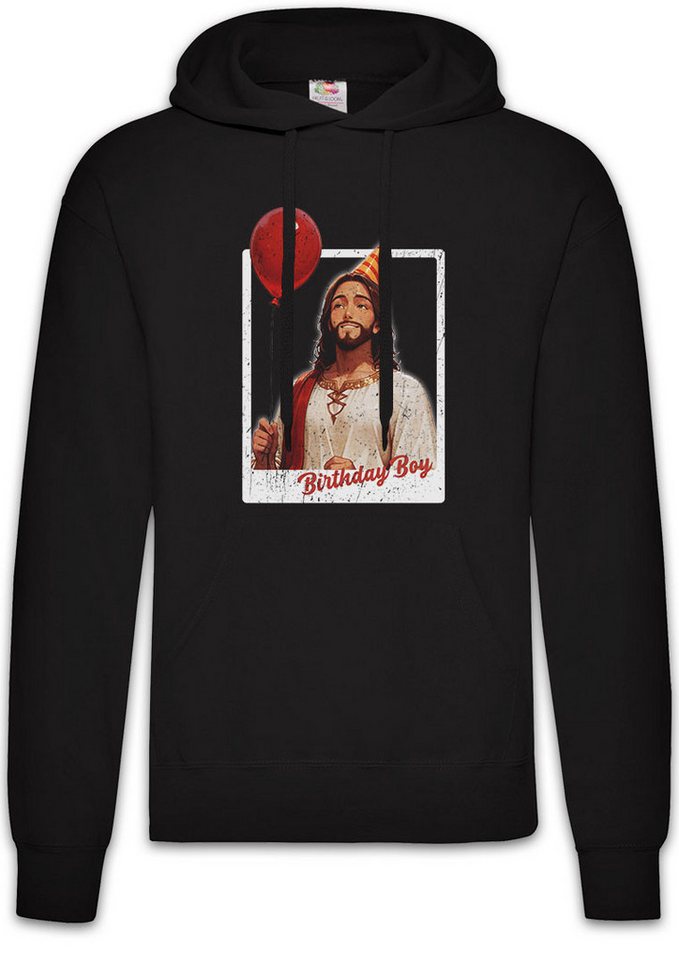 Urban Backwoods Hoodie Jesus Birthday Boy Herren Hoodie Holy Christus Christmas X-Mas (1-tlg) Weihnachten Merry Christ Santa von Urban Backwoods