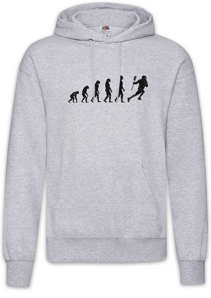 Urban Backwoods Hoodie Lacrosse Evolution Herren Hoodie Player Game Sport Sports Club La (1-tlg) Crosse Coach Training Trainer von Urban Backwoods