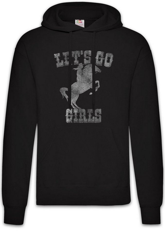 Urban Backwoods Hoodie Let's Go Girls Cowgirl Herren Hoodie Country Horse Western Pferd Hut (1-tlg) Sport Rider Reiten Reitsport von Urban Backwoods