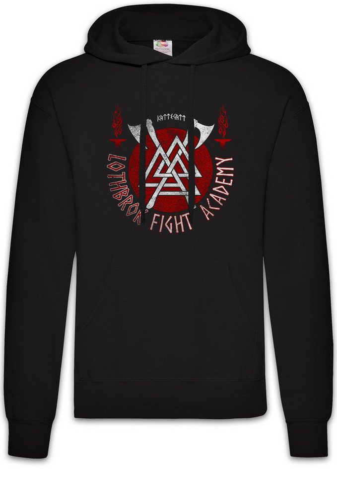 Urban Backwoods Hoodie Lothbrok Fight Academy Herren Hoodie Vikings Schiff Wikinger Langboot (1-tlg) Drachenboot Norsemen Ragnar Floki von Urban Backwoods