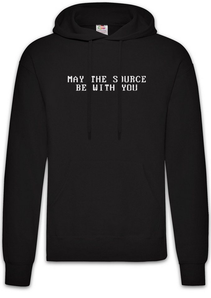 Urban Backwoods Hoodie May The Source Be With You Herren Hoodie Wlan Geek Nerd PC (1-tlg) Informatiker Informatik Computer Science von Urban Backwoods