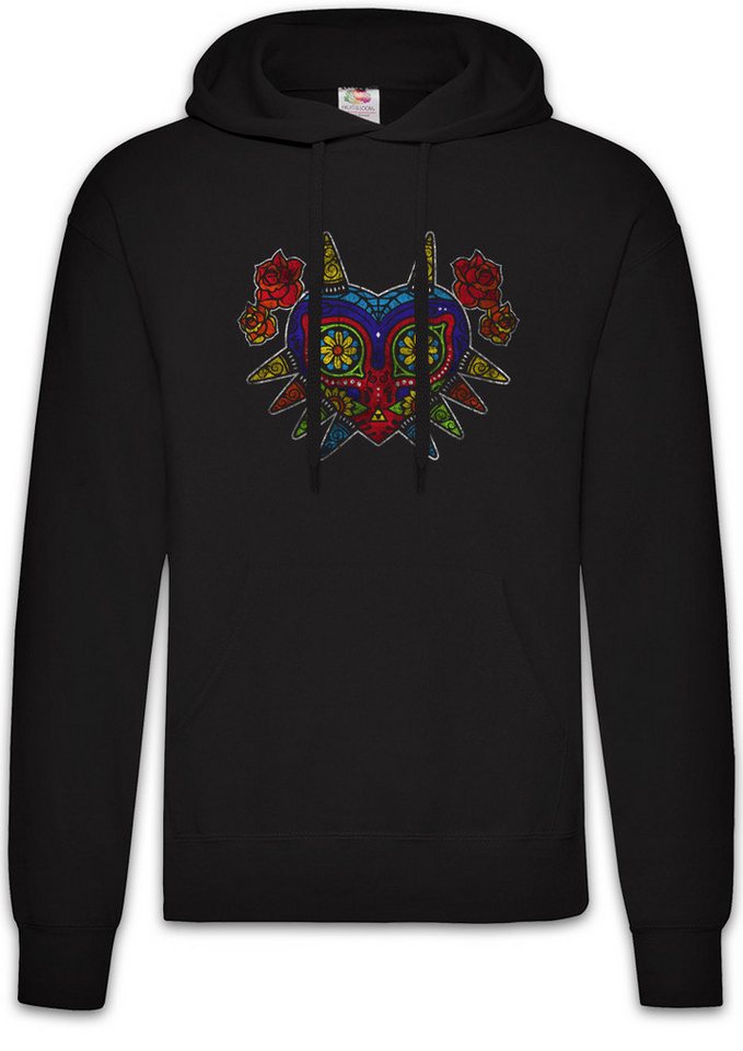 Urban Backwoods Hoodie Mexican Majora's Mask Herren Hoodie Horror Kid Zelda Game Kult Nerd (1-tlg) Majora Link Legend Fantasy von Urban Backwoods