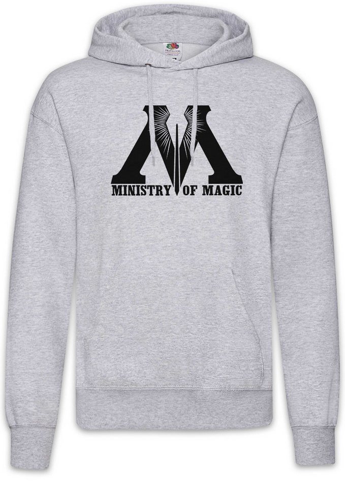 Urban Backwoods Hoodie Ministry of Magic A2 Herren Hoodie Kult Harry Lord Fan Nerd Geek (1-tlg) Potter Voldemort Movie Magic von Urban Backwoods