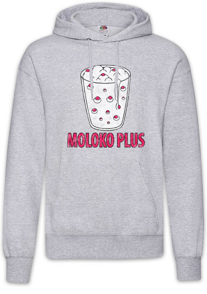 Urban Backwoods Hoodie Moloko Plus Herren Hoodie Clockwork Uhrwerk Milch Alex Alexander (1-tlg) Orange DeLarge Milk Korova von Urban Backwoods