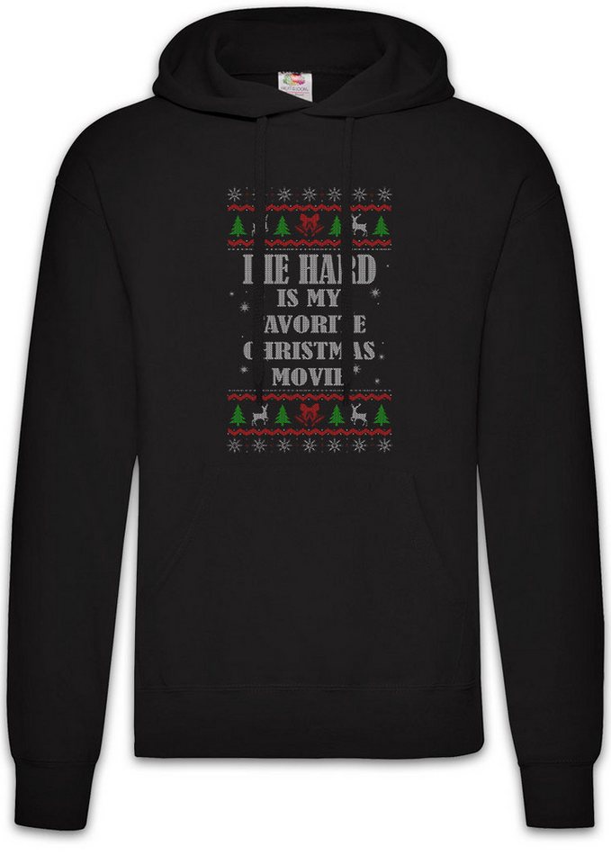 Urban Backwoods Hoodie My Favorite Christmas Movie Herren Hoodie Merry Hard Santa Die Langsam (1-tlg) X-Mas Stirb Claus Weihnachten von Urban Backwoods