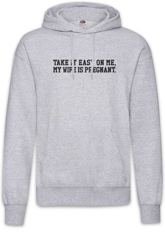 Urban Backwoods Hoodie My Wife Is Pregnant Herren Hoodie Schwangerschaft Pregnancy Meine Frau (1-tlg) ist Schwanger Baby Geburt von Urban Backwoods