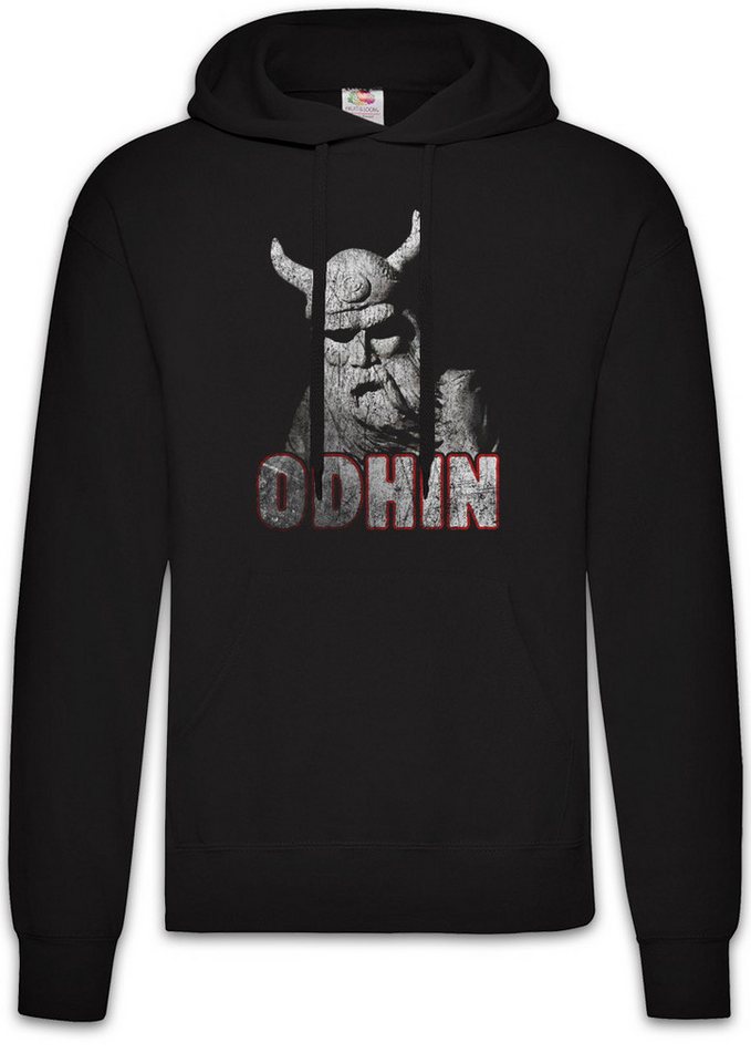 Urban Backwoods Hoodie Odhin X Herren Hoodie Odhins Wölfe Odin Wolves Paganism Newpaganism (1-tlg) Heidentum Odin Thor Mjölnir von Urban Backwoods