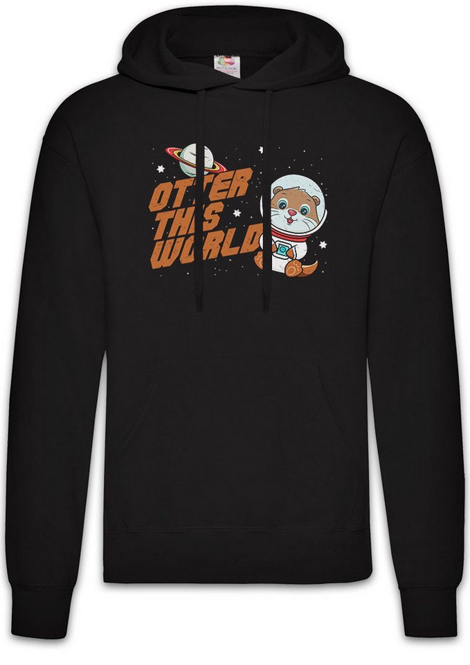 Urban Backwoods Hoodie Otter This World Herren Hoodie Outer Wildlife lontra Nutria Fischotter (1-tlg) Seeotter Viral Meme Flussotter von Urban Backwoods