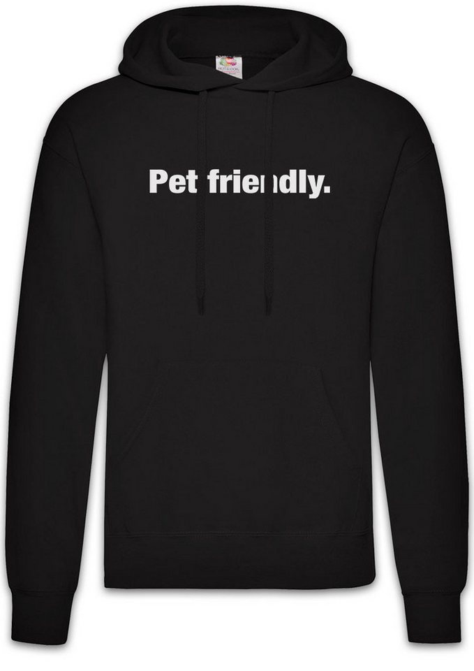 Urban Backwoods Hoodie Pet Friendly Herren Hoodie Haustiere Hund Katze Cat Dog Tierfeund (1-tlg) Slogan Spruch Motto Fun von Urban Backwoods