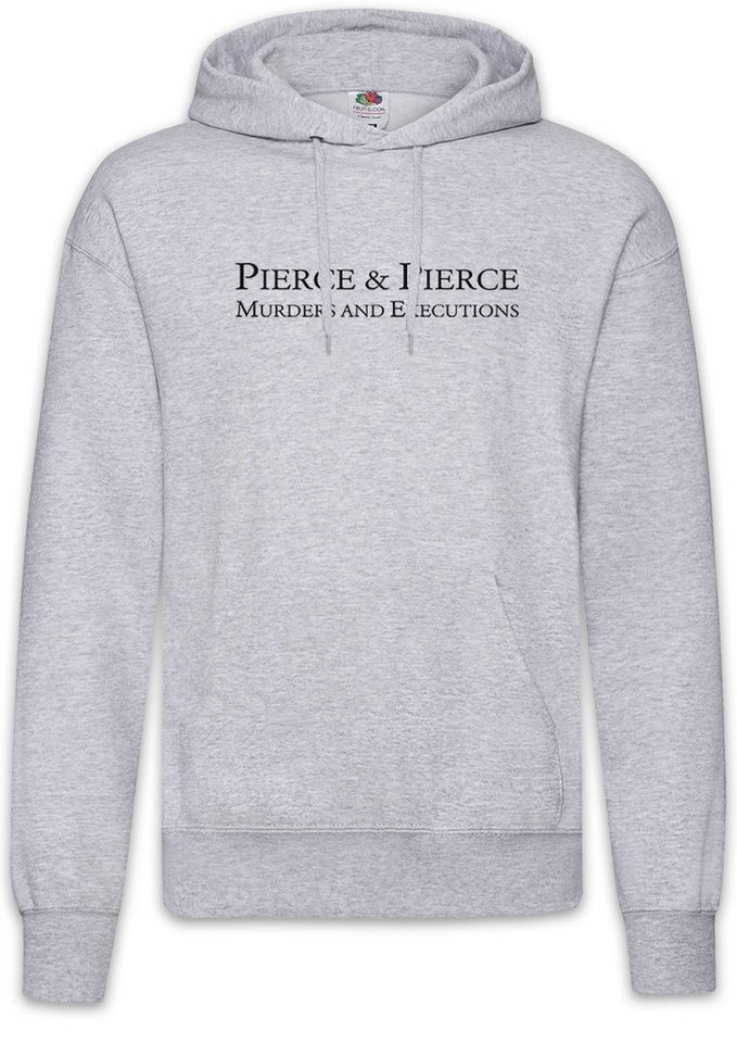 Urban Backwoods Hoodie Pierce & Pierce II Herren Hoodie American Patrick Bateman Psycho (1-tlg) Company Ellis Movie Book von Urban Backwoods