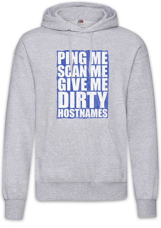 Urban Backwoods Hoodie Ping Me Scan Me Herren Hoodie Internet Programmierer PC IT (1-tlg) Informatiker Computer Science Admin von Urban Backwoods