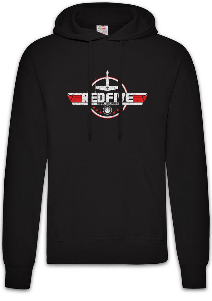 Urban Backwoods Hoodie Red Five Alliance Herren Hoodie Luke Darth Star X Rebel Wing Wars (1-tlg) Skywalker Wars Logo Vader von Urban Backwoods