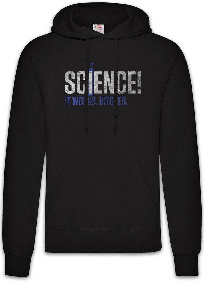 Urban Backwoods Hoodie Science It Works... Herren Hoodie Lehrer Fun Teacher Professor Nerd (1-tlg) Geek Scientist Wissenschaftler Wissenschaft von Urban Backwoods