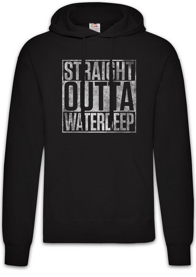 Urban Backwoods Hoodie Straight Outta Waterdeep Herren Hoodie Eye Of The Fun PC Gamer (1-tlg) Beholder Gaming Game VG von Urban Backwoods