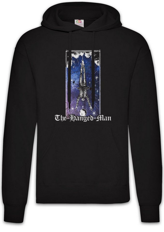 Urban Backwoods Hoodie Tarot B The Hanged Man Herren Hoodie Set Card Karte Deck Arcana Voodoo (1-tlg) Major Minor Symbol Hexe von Urban Backwoods