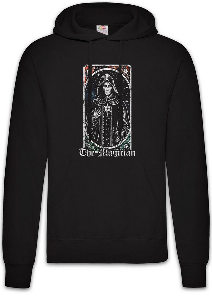 Urban Backwoods Hoodie Tarot B The Magician Herren Hoodie Set Card Karte Deck Arcana Voodoo (1-tlg) Major Minor Symbol Hexe von Urban Backwoods