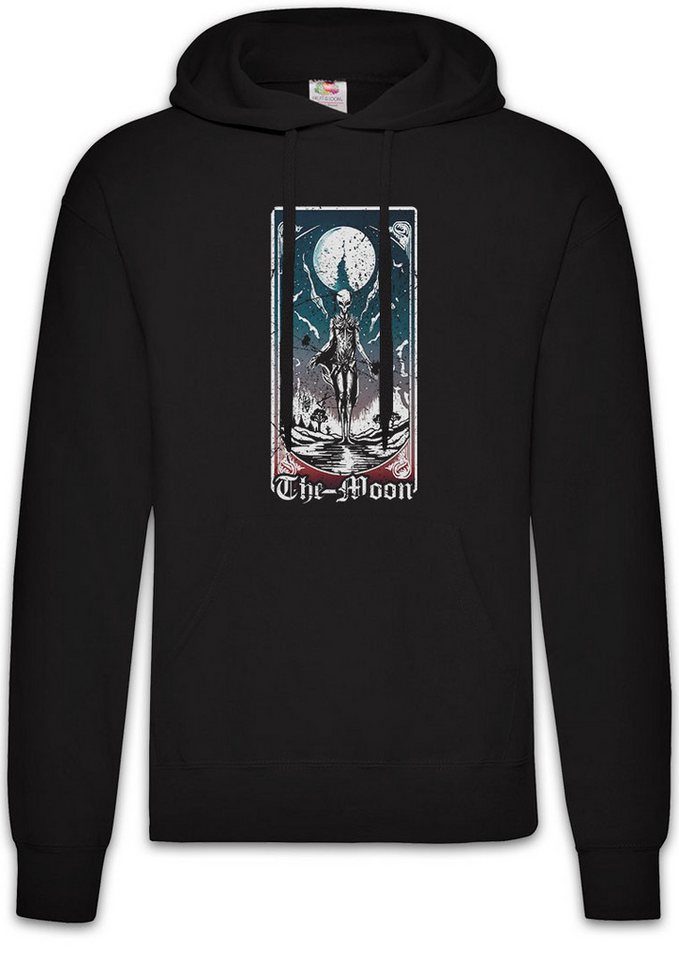 Urban Backwoods Hoodie Tarot B The Moon Herren Hoodie Set Card Karte Deck Arcana Voodoo Major (1-tlg) Minor Symbol Hexe Hexer von Urban Backwoods