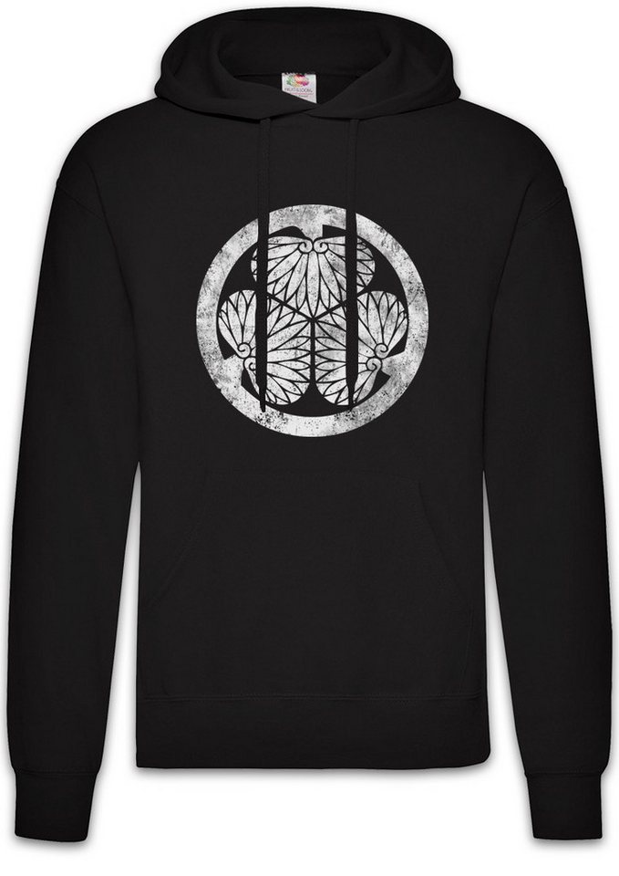 Urban Backwoods Hoodie Tokugawa Clan Logo Mon Herren Hoodie Shogunat Shogun Oda Samurai (1-tlg) Zeichen Symbol Tokugawa Ieyasu von Urban Backwoods