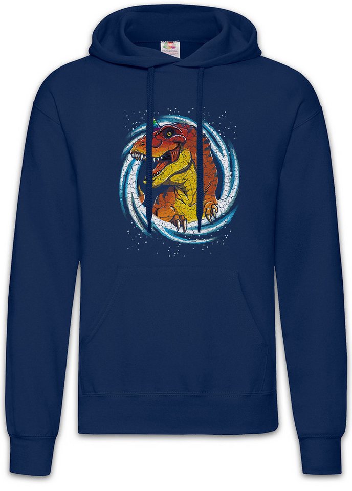 Urban Backwoods Hoodie Unicorn Rex Herren Hoodie Tyrannosaurus T-Rex Dinosaurier Einhorn Dino (1-tlg) Dinosaur T Rex Love von Urban Backwoods