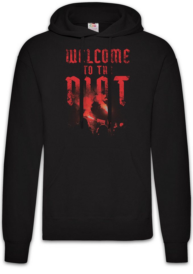 Urban Backwoods Hoodie Welcome To The Riot Herren Hoodie Demonstration Fußball Anarchy Demo (1-tlg) Soccer Fans Football Aufstand von Urban Backwoods