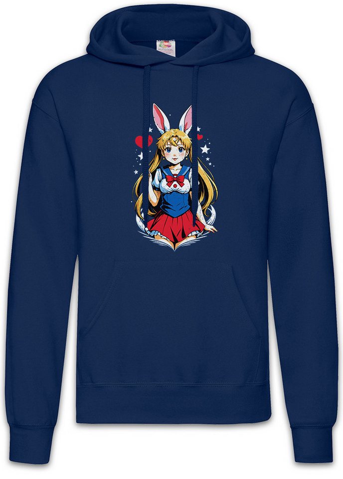 Urban Backwoods Hoodie Wild Anime Moon Rabbit Herren Hoodie Anime Sailor Girl Usagi Tsukino (1-tlg) Princess Serenity Wild Rabbit von Urban Backwoods