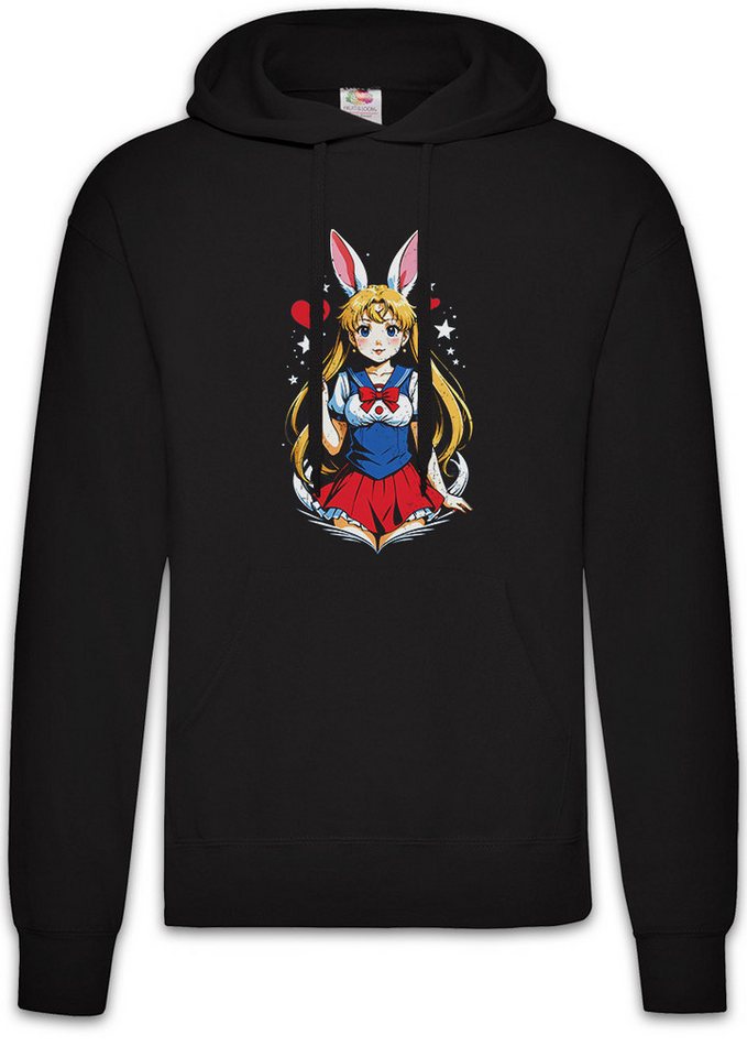 Urban Backwoods Hoodie Wild Anime Moon Rabbit Herren Hoodie Anime Sailor Girl Usagi Tsukino (1-tlg) Princess Serenity Wild Rabbit von Urban Backwoods
