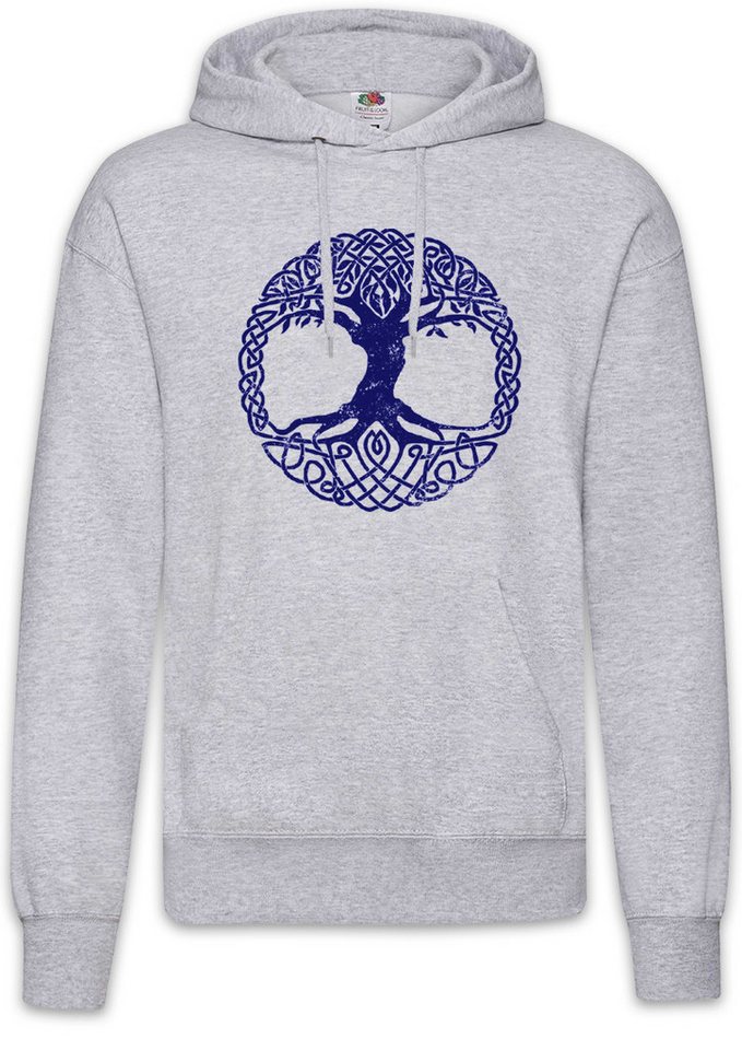 Urban Backwoods Hoodie Yggdrasil Tree Logo V Herren Hoodie Asen Odin Loki Of Thor Life (1-tlg) Weltenbaum Wikinger Vikings World von Urban Backwoods
