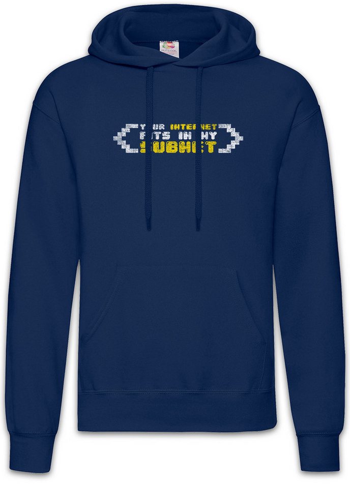 Urban Backwoods Hoodie Your Internet Fits In My Subnet Herren Hoodie Geek Gamer Games Gaming (1-tlg) PC Informatiker WiFi Informatik von Urban Backwoods
