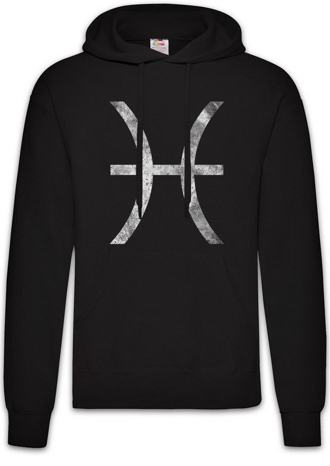Urban Backwoods Hoodie Zodiac Sign Pisces Herren Hoodie Fische Fish Horoskop Tierkreis (1-tlg) Tierkreiszeichen Sternzeichen Ekliptik Star von Urban Backwoods