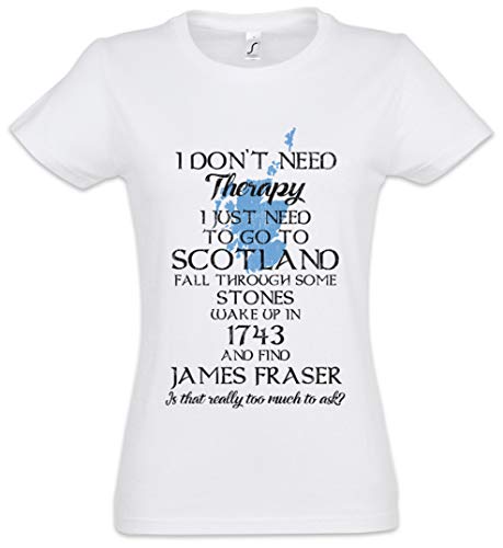 Urban Backwoods I Don't Need Therapy Damen T-Shirt Weiß Größe XL von Urban Backwoods