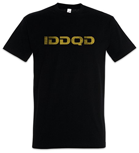 Urban Backwoods IDDQD Herren T-Shirt Schwarz Größe 5XL von Urban Backwoods