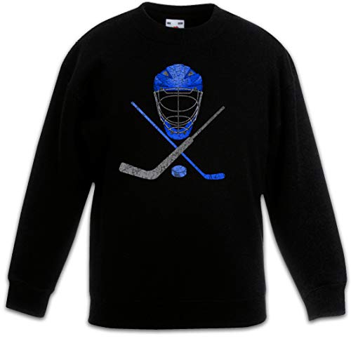 Urban Backwoods Ice Hockey Tools Kinder Jungen Mädchen Pullover Schwarz Größe 10 Jahre von Urban Backwoods